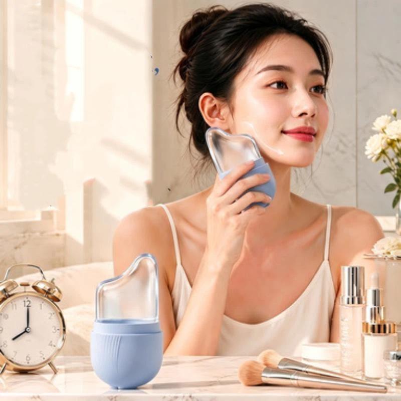 {+} フェイス＆アイ用アイスローラー、シリコン製アイスモー - Face Ice Roller Puffiness のレビューと価格