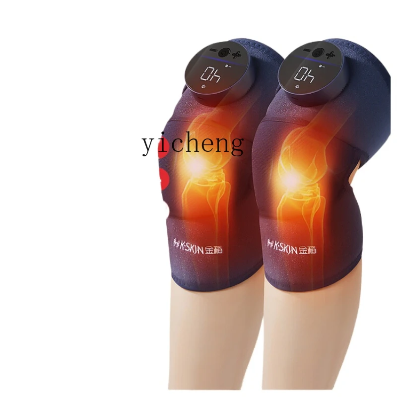 膝マッサージ器、電気式温熱膝パッド、ヨモギ配合、関節痛緩和、 - Massage のレビューと価格