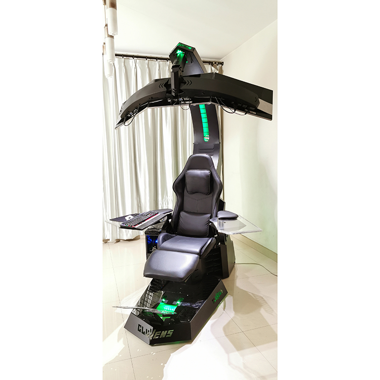調整可能なマッサージ機能付き無重力リクライニングゲーミングコ - Massage のレビューと価格