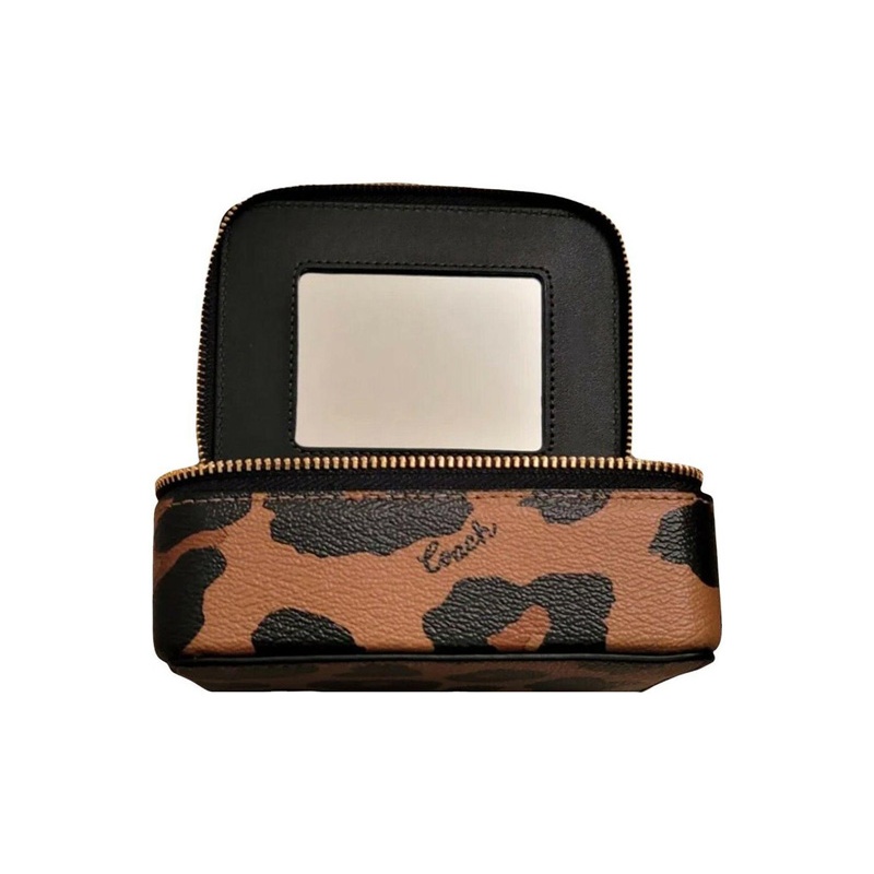 COACH キャンバス パッチワーク スムースレザー ストレ - Makeup のレビューと価格